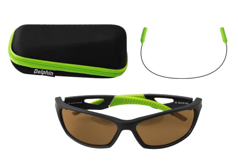Delphin SG FLASH - Polarizált napszemüveg barna lencsével