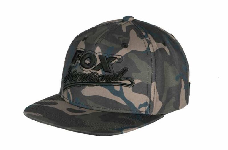 Fox Camo College Snap Back - Baseball sapka