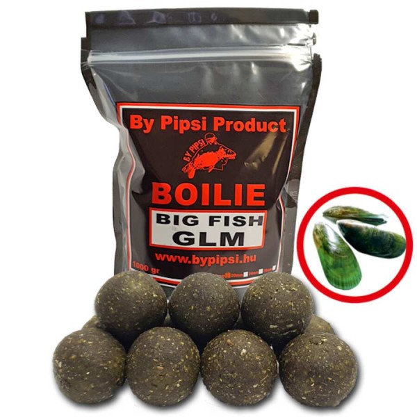 By Pipsi Big Fish Glm Boilie (Kagyló) 24 mm 1 kg