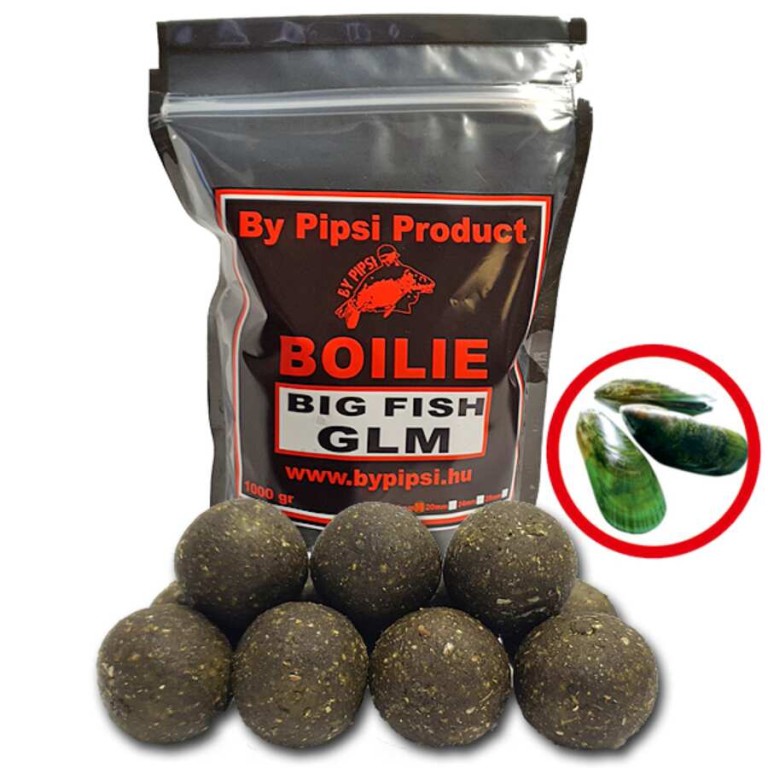 By Pipsi Big Fish Glm Boilie (Kagyló) 24 mm 1 kg