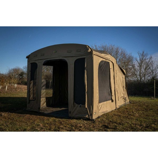 RidgeMonkey Escape XF2 Standard with Plus Porch Extension - Sátor frontpanellel