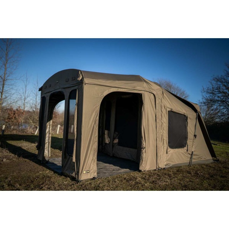 RidgeMonkey Escape XF2 Standard with Plus Porch Extension - Sátor frontpanellel