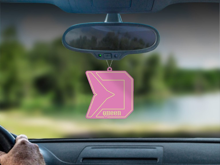 Delphin CatchME! QUEEN Autó illatosító Bubble gum