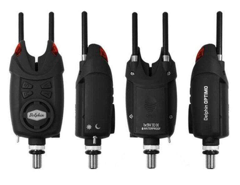 Delphin OPTIMO 9V Signalizátor+CSWII+snag Kapásjelző zöld színben