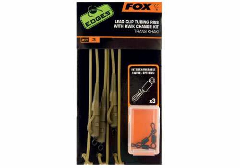 Fox Edges Leadclip Rigs - Gubancgátló szerelék