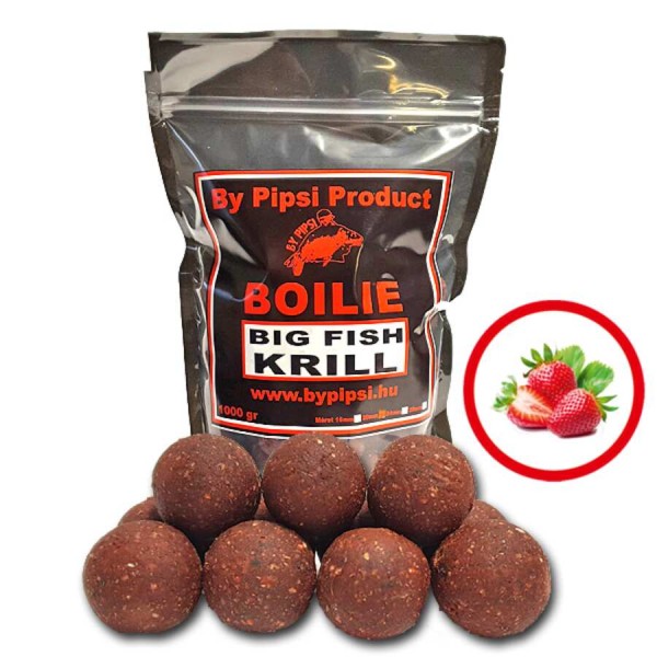 By Pipsi Big Fish Krill Boilie (Rák-Eper) 24 mm 1 kg