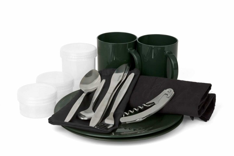 Fox R-Series Luggage 2 Person Dinner Set - Étkészlet táskában