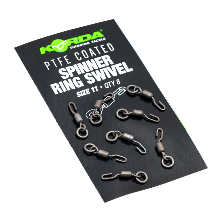Korda PTFE Spinner Ring Swivels gyorskapcsos forgó