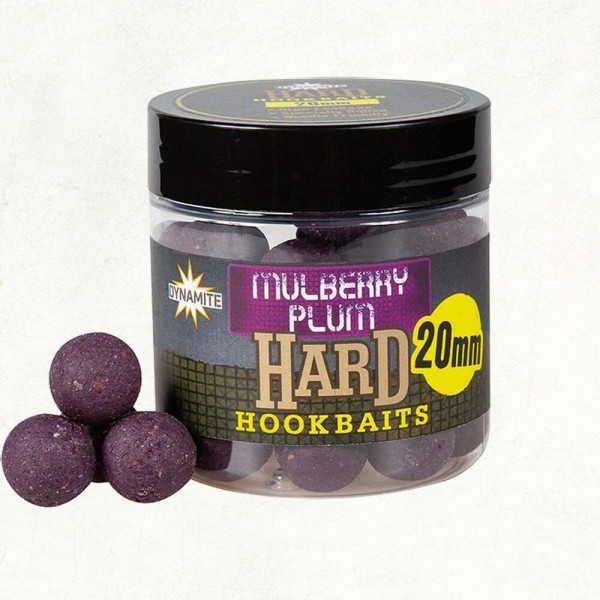 Dynamite Baits Mulberry Plum Hard Hookbaits 20 mm kemény horogcsali 100 g