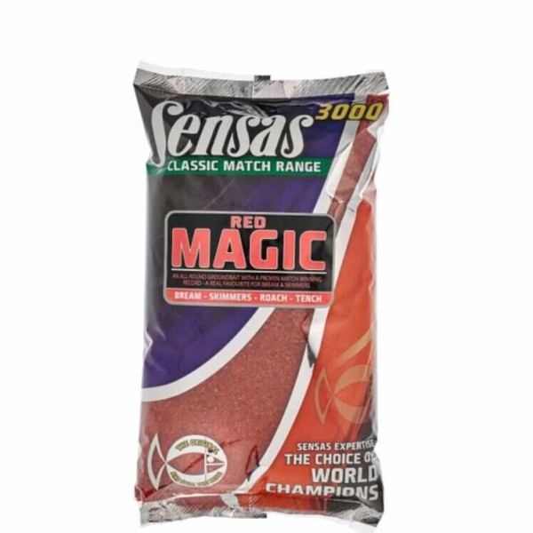 Sensas Etetőanyag 3000 Magic Red (piros) 1 kg
