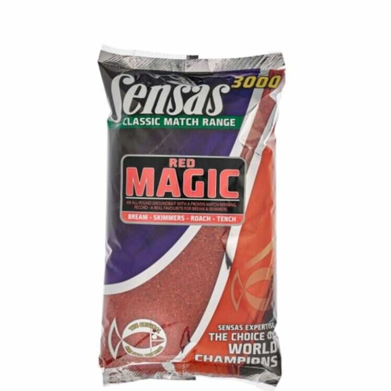 Sensas Etetőanyag 3000 Magic Red (piros) 1 kg