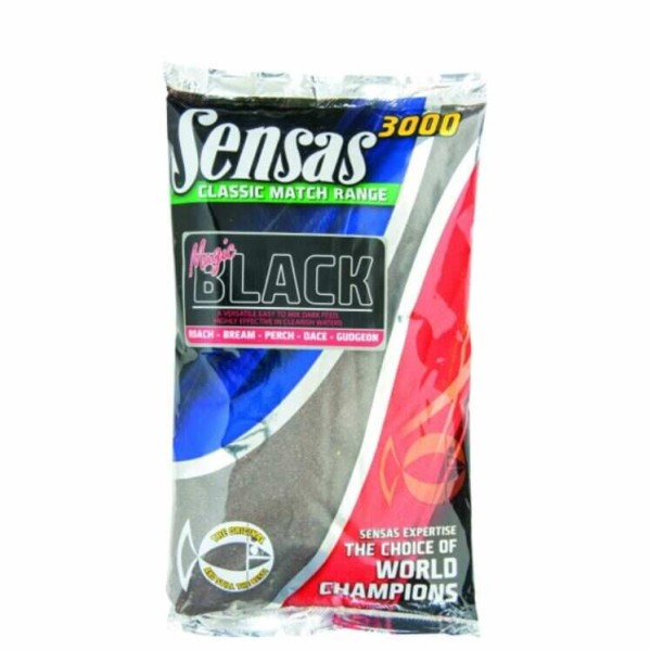 Sensas Etetőanyag 3000 Magic Black (fekete) 1 kg