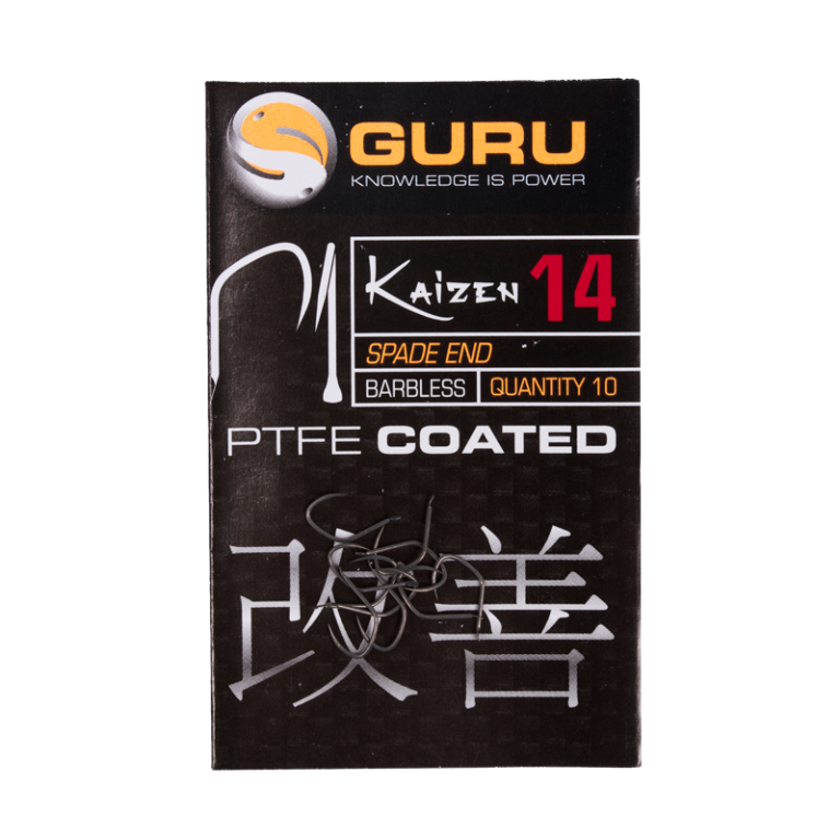 Guru Kaizen Hooks - Szakáll nélküli lapkás horog