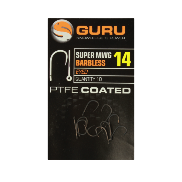 Guru Super MWG Hooks - Szakállas füles horog