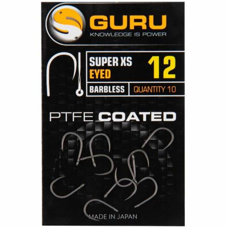 Guru Super XS Hooks - Szakáll nélküli füles horog