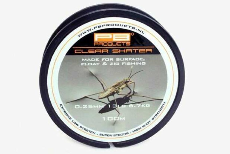 PB Products Clear Skater 100 m - Víztiszta előkezsinór