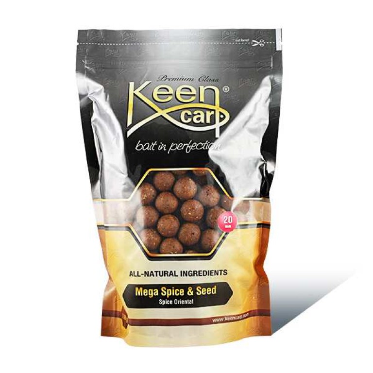 Keen Carp Boilie Mega Spice & Seed Spice Oriental /keleti fűszeres/ 1 kg