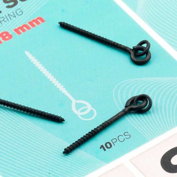 SEDO Long Fast Bait Screw With Ring hosszú csalicsavar karikával