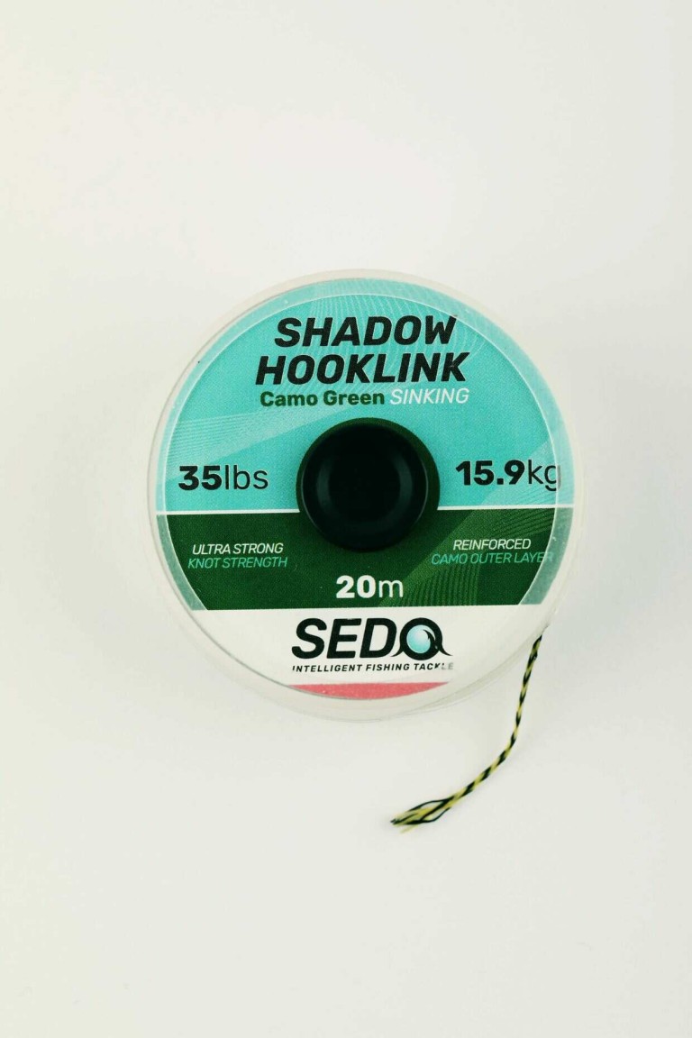 SEDO Shadow Hooklink Camo Green 20 m - Fonott előkezsinór
