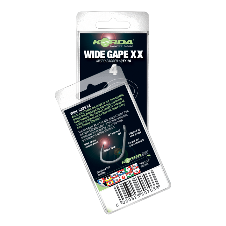 Korda Wide Gape XX - Szakállas horog