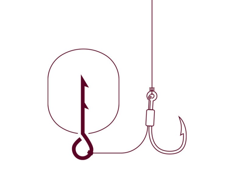 Delphin STINGER fekete csalitüske