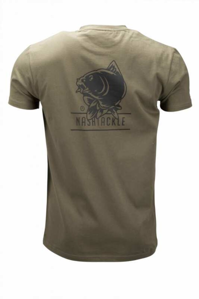 Nash Tackle T-Shirt Green - Zöld póló