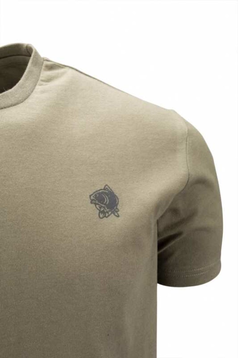 Nash Tackle T-Shirt Green - Zöld póló