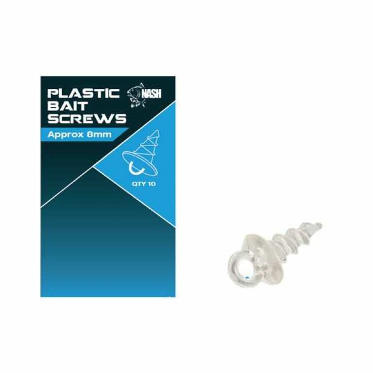 Nash Plastic Bait Screws - Műanyag csalicsavar