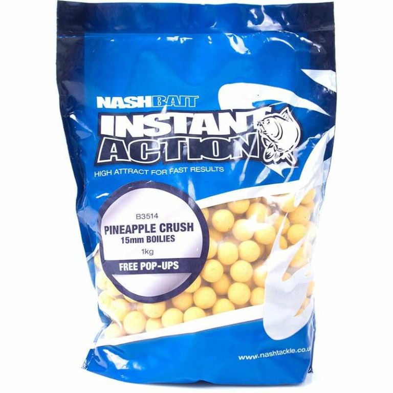 Nash Pineapple Crush Boilies 1 kg