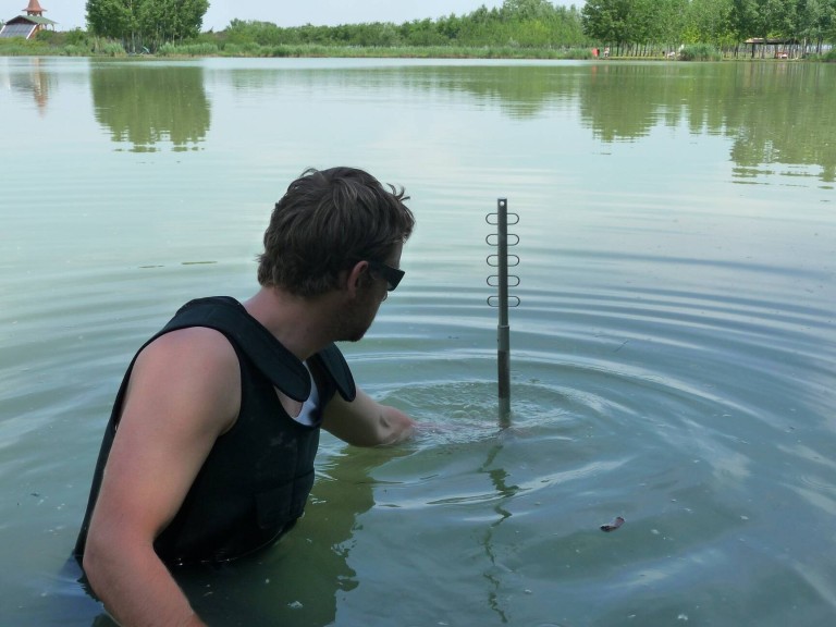 ICC ALU haltartó adapter medertapogató rúdhoz 15 cm, 4 db akasztóval