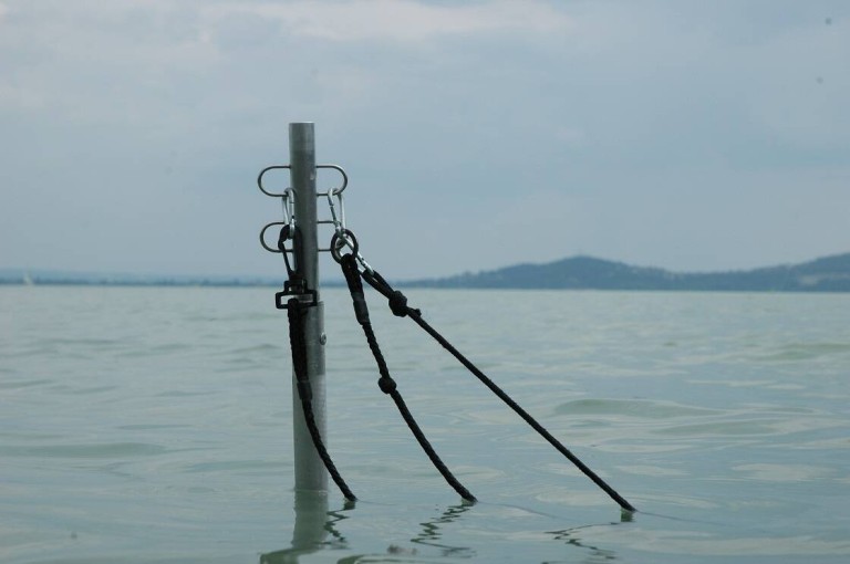 ICC ALU haltartó adapter medertapogató rúdhoz 15 cm, 4 db akasztóval