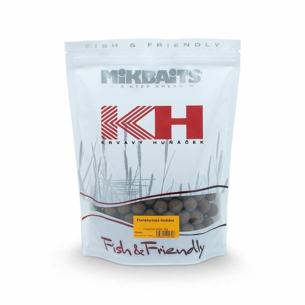 Mikbaits Bloody Capelin boilies Frankfurti Kolbász 1 kg