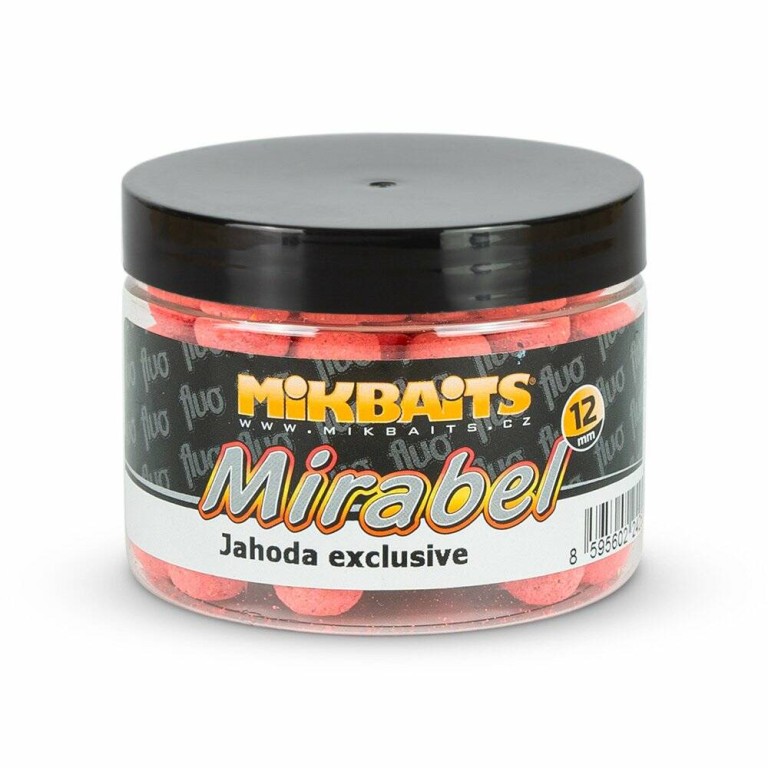Mikbaits Mirabel Fluo boilies 14 mm 150 ml