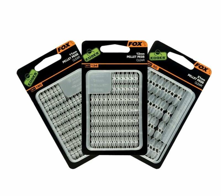 Fox Edges Pellet Pegs clear - Pellet stopper