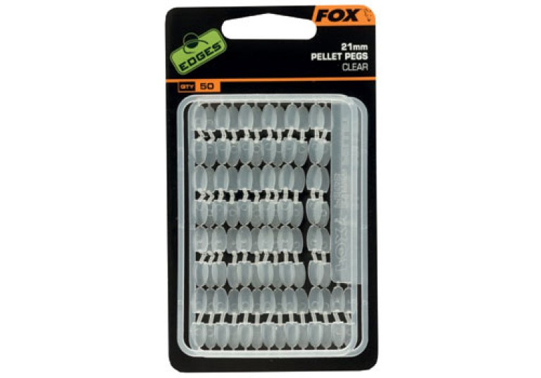 Fox Edges Pellet Pegs clear - Pellet stopper