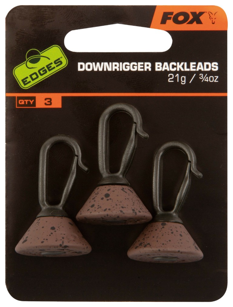 Fox Edges Downrigger Backleads - Zsinórsüllyesztő ólom