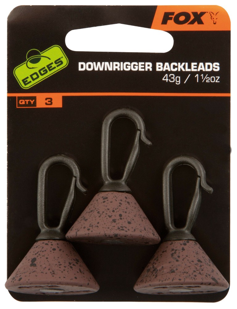 Fox Edges Downrigger Backleads - Zsinórsüllyesztő ólom