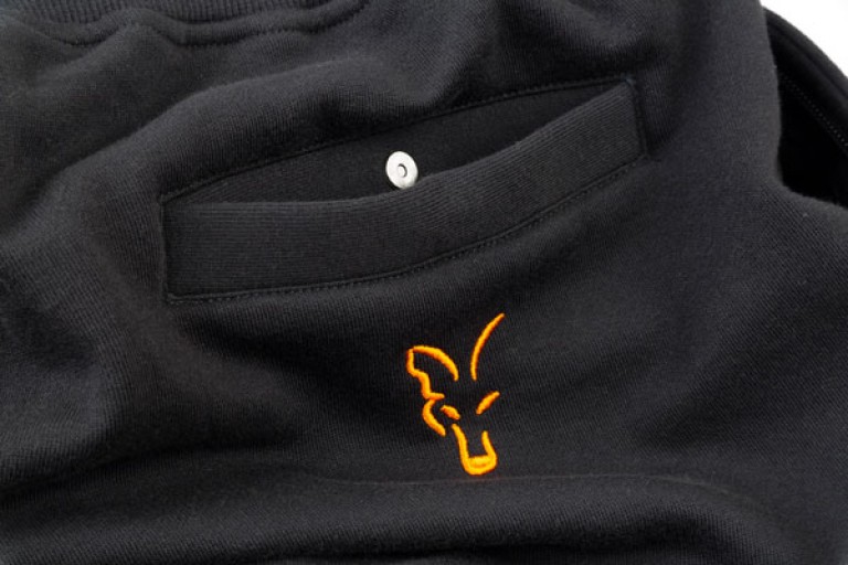 Fox Collection Black Orange Jogger - Melegítő nadrág