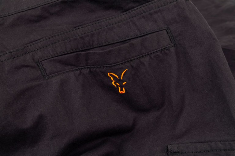 Fox Collection Shorts Black/Orange - Rövidnadrág