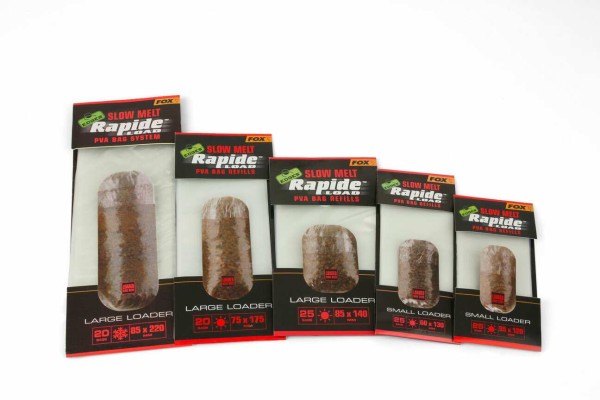 Fox Edges Rapide Load PVA Bag Refills Slow Melt - PVA utántöltő tasak