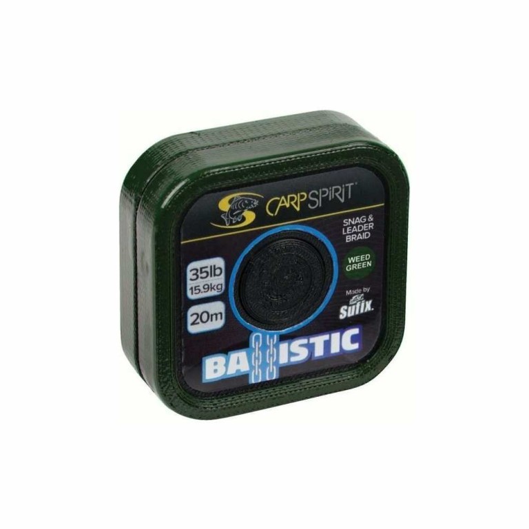 Carp Spirit Ballistic Green fonott előkezsinór 20 m