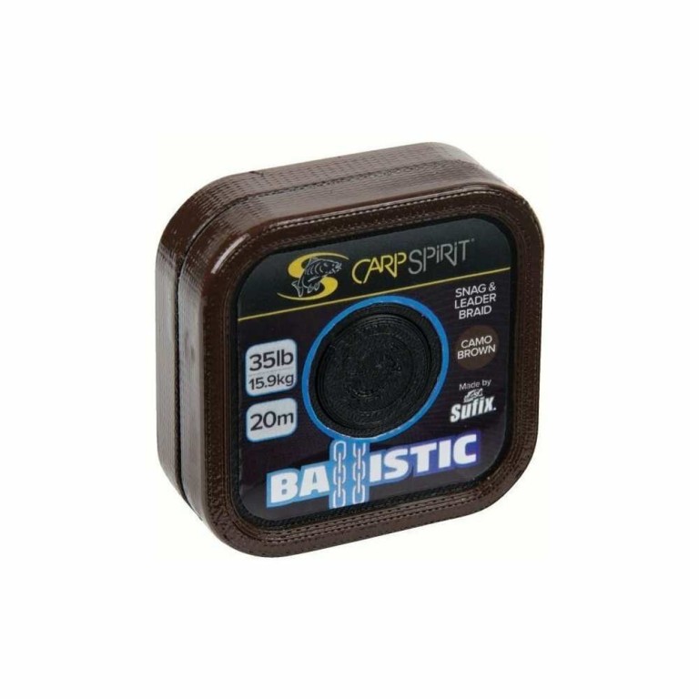 Carp Spirit Ballistic Brown fonott előkezsinór 20 m