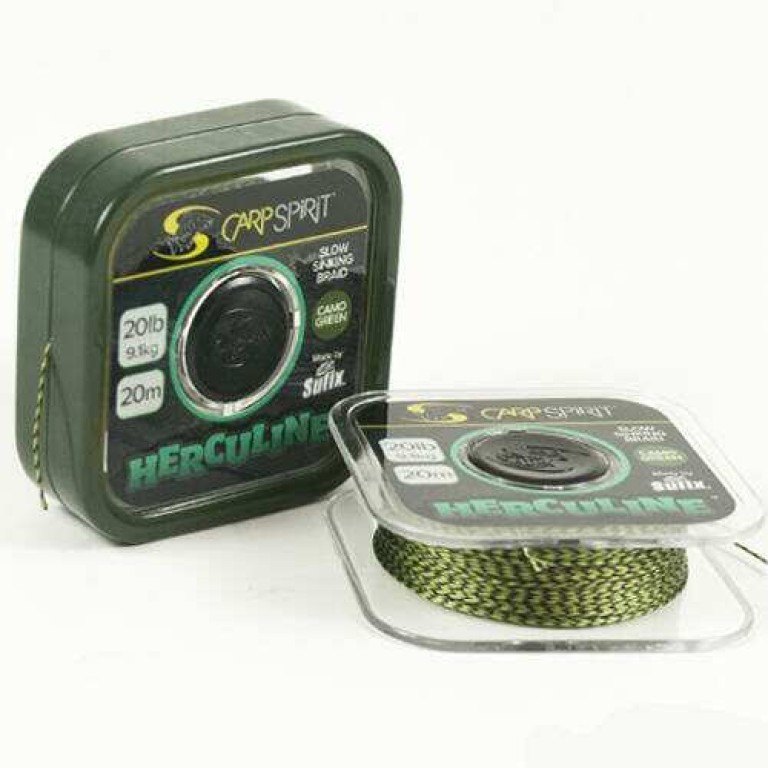 Carp Spirit Herculine Camo Green előkezsinór 20 m