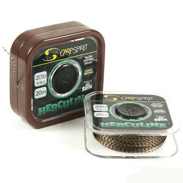 Carp Spirit Herculine Camo Brown előkezsinór 20 m