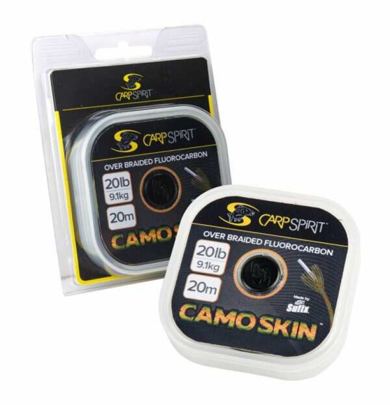 Carp Spirit Camo Skin előkezsinór 20 m