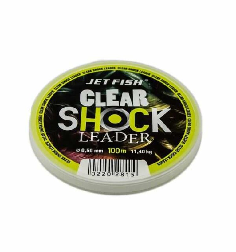 Jet Fish Clear Shock Előtét zsinór 100 m