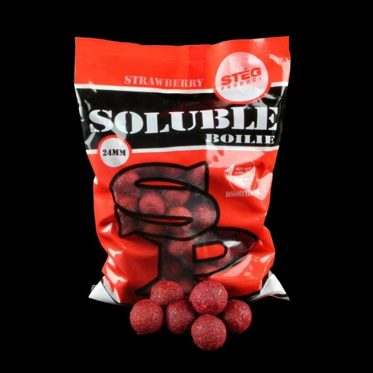 Stég Product Soluble boilie 24 mm 1 kg