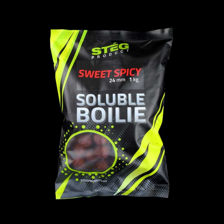 Stég Product Soluble boilie 24 mm 1 kg