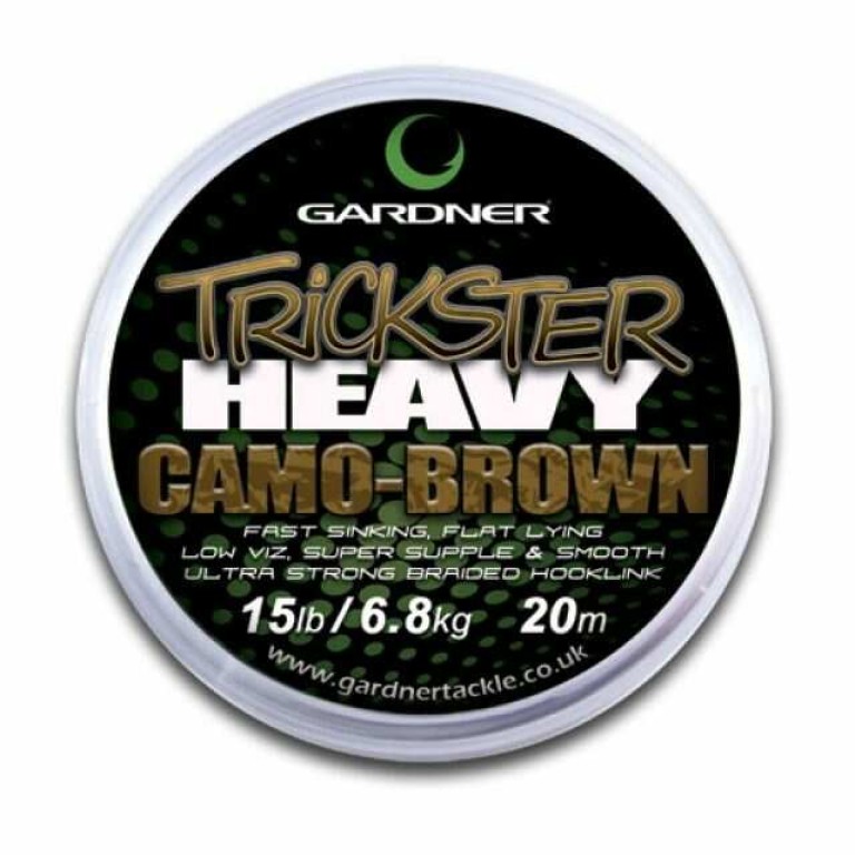 Gardner Trickster heavy barna 20 m fonott előkezsinór
