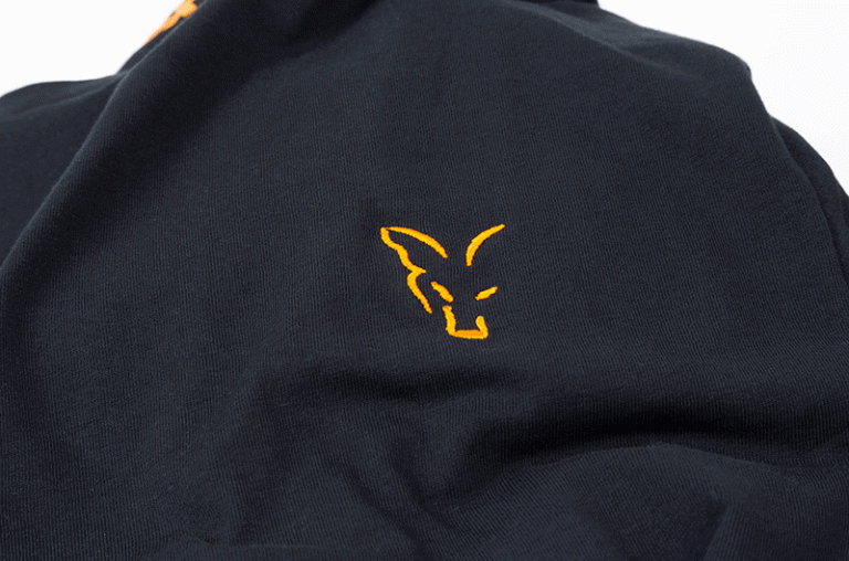 Fox Collection Black Orange T- Shirt - Póló